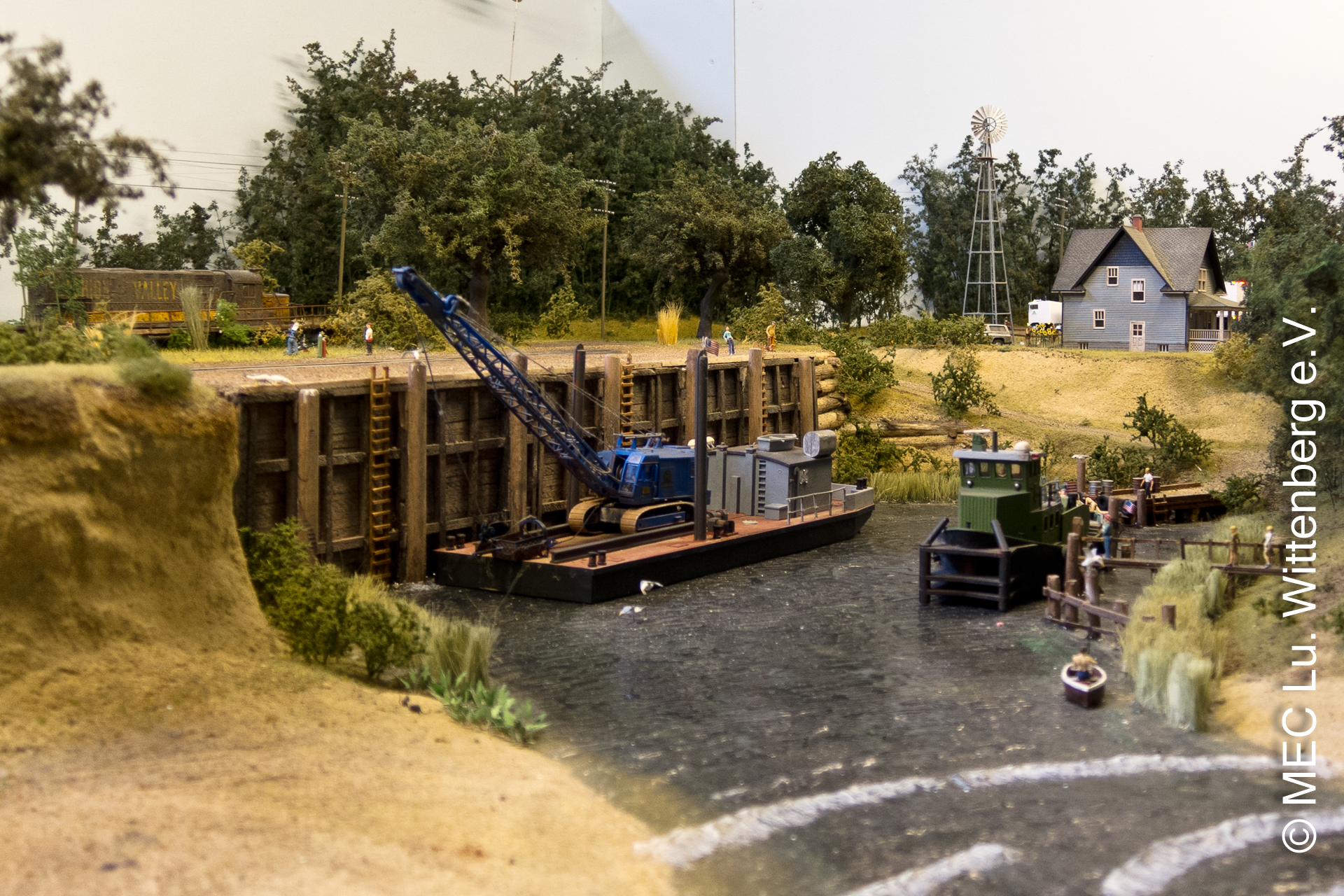 Diorama US-Binnenhafen #1